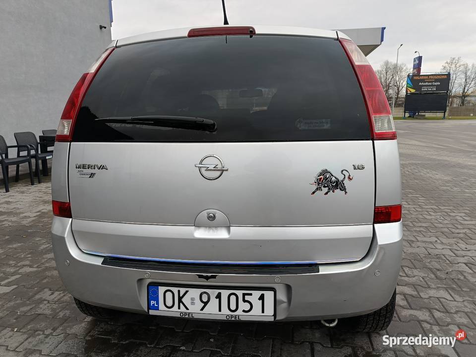 OPEL MERIVA 16 Benzyna 8V ECOTEC 87 Klimatronik światła przeciwmgielne Bierawa sprzedam