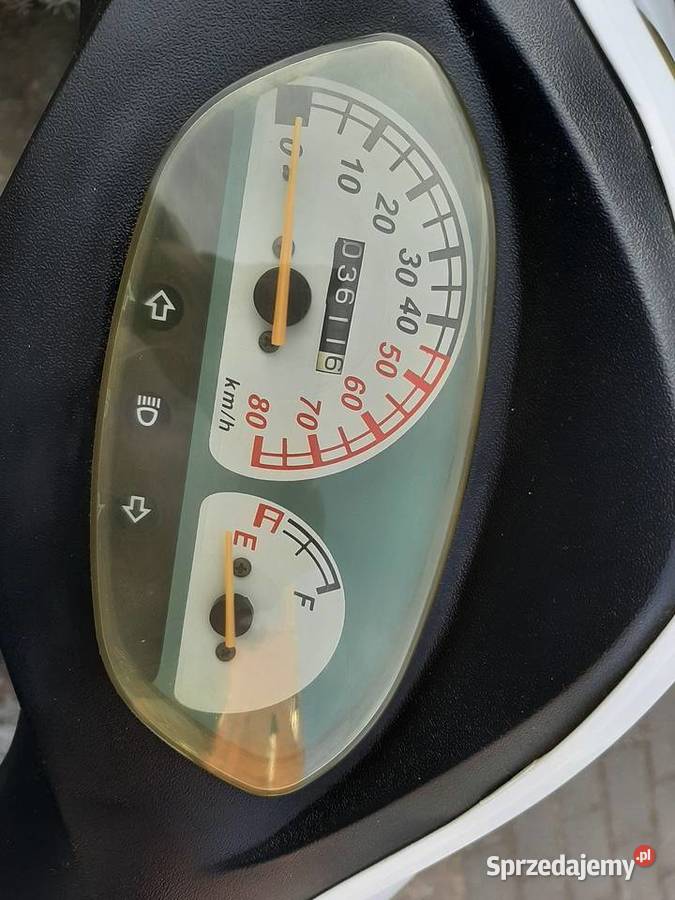 Zadbany skuter Romet 727 JOY 50 4t 2015r 2wł Tuczno