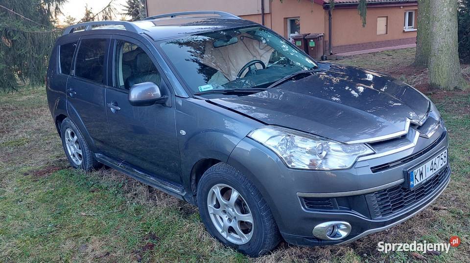 Uszkodzony Citroen CCrosser22HDI małopolskie Trąbki sprzedam