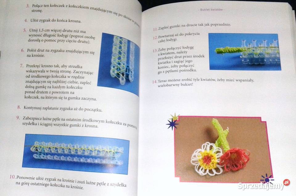 Magiczne gumki loom Ozdoby John McCann Becky Chełm sprzedam