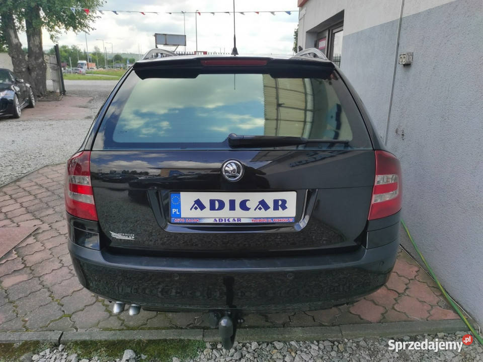 koda Octavia klimatronik kolorowa nawigacja ASR (kontrola trakcji) Racibórz