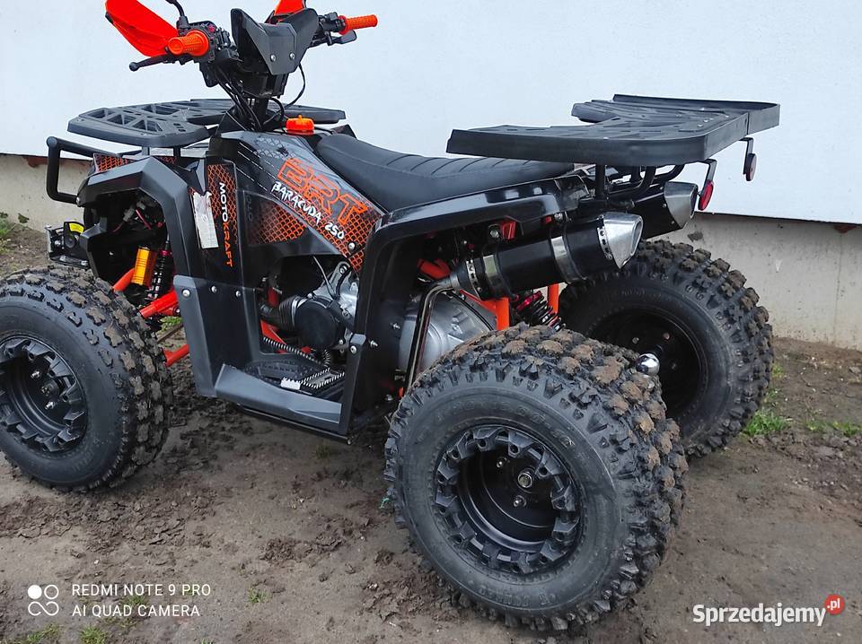 Quad 250CC Bertta stan nowykoła 10 przebieg 404 Piotrków Kujawski