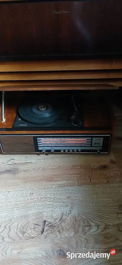 Radio z gramofonem z czasów PRL małopolskie Kraków