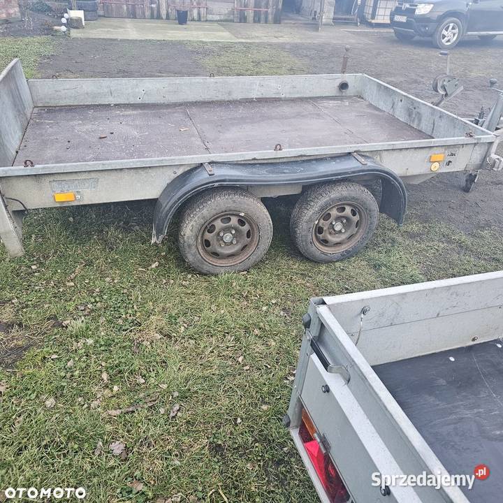 Przyczepka dwuosiowa Brenderup Do samochodów osobowych kujawsko-pomorskie Kcynia