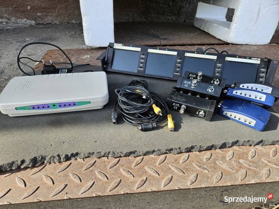 Zestaw video ANALOG VGA RCA BNC Kołobrzeg