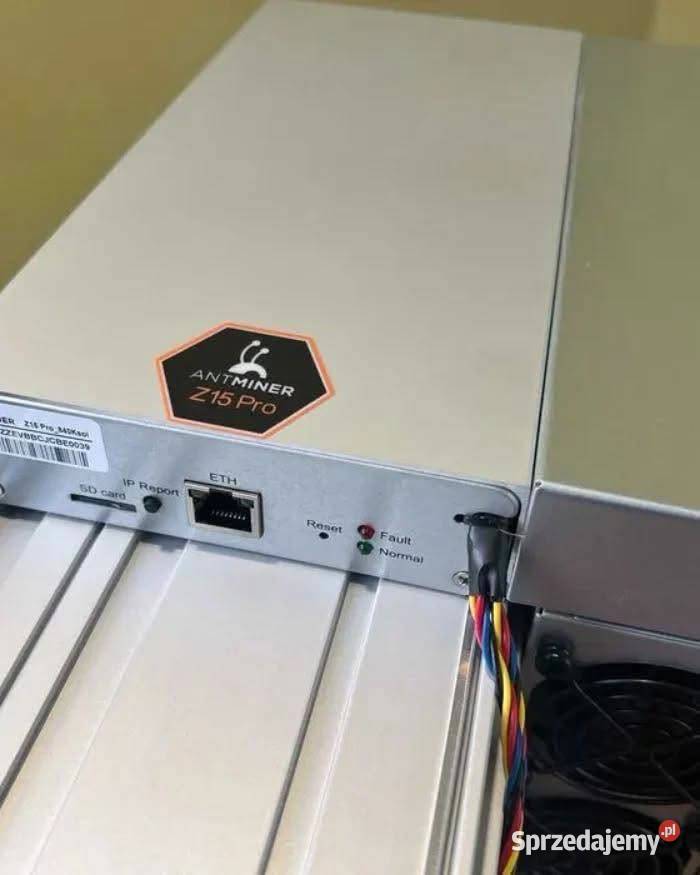 BITMAIN Antminer Z15 Pro 860 KSols 2780W Zcash Warszawa