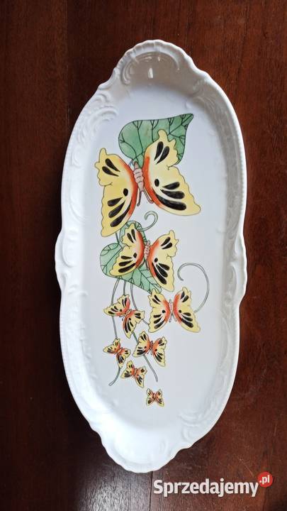 Półmisek Sansoucci Rosenthal Germany Motyle na Porcelana i szkło pomorskie Gdańsk
