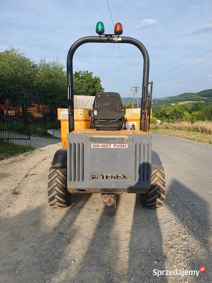 Wozidło Terex 3t Benford Barford Thwaites Ausa nie małopolskie Lanckorona