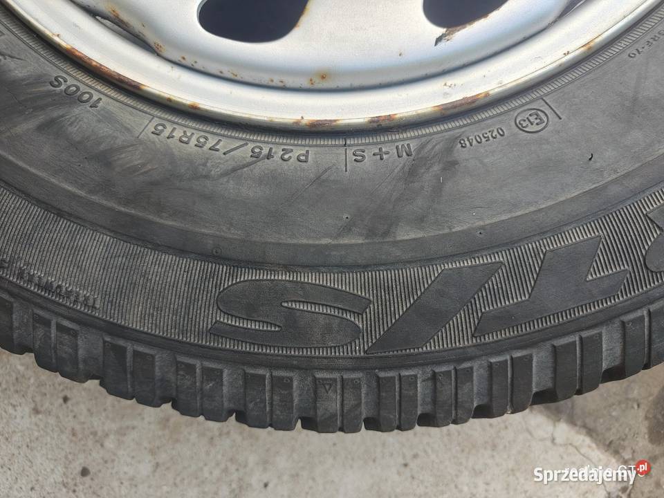 2 Opony terenowe Goodyear Wrangler 21575 R15 8mm łódzkie Łódź