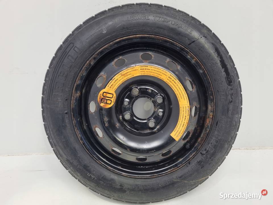 KOŁO DOJAZDOWE Fiat Panda 13580 B13 R13 4x98 lubelskie Chełm