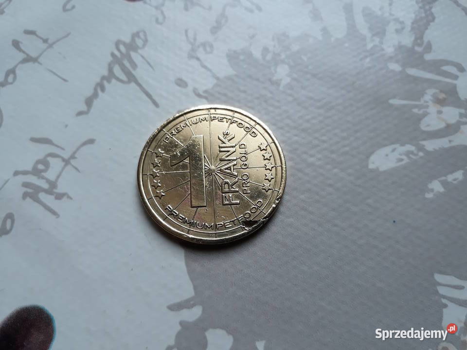 Moneta 1 Frank Pro Gold