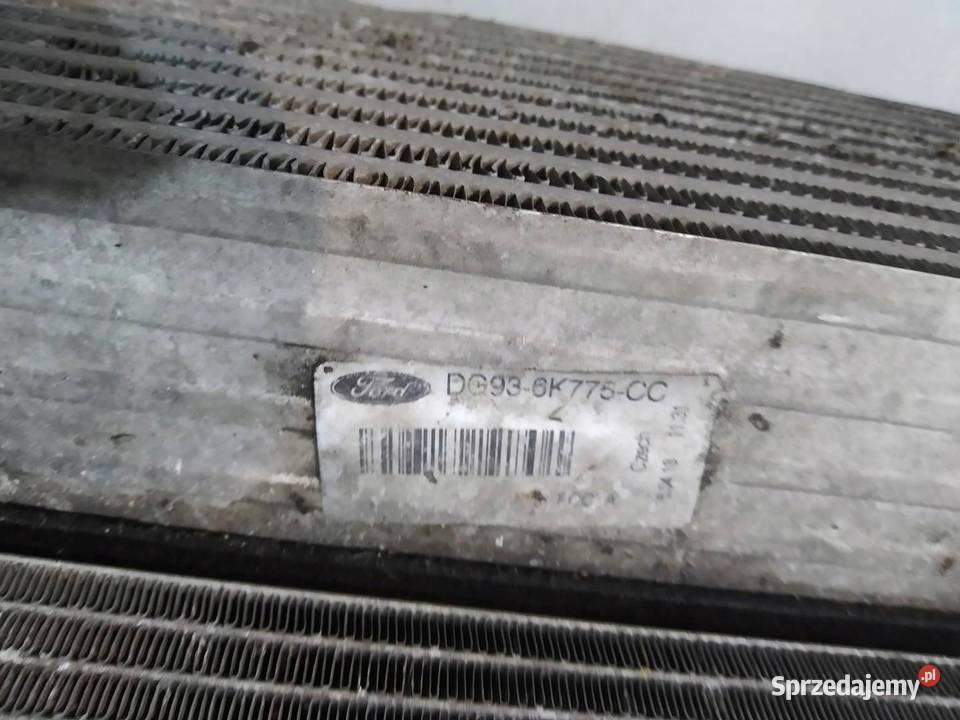 CHŁODNICA WODY KLIMATYZACJI INTERCOOLER 20 TDCI sprzedam