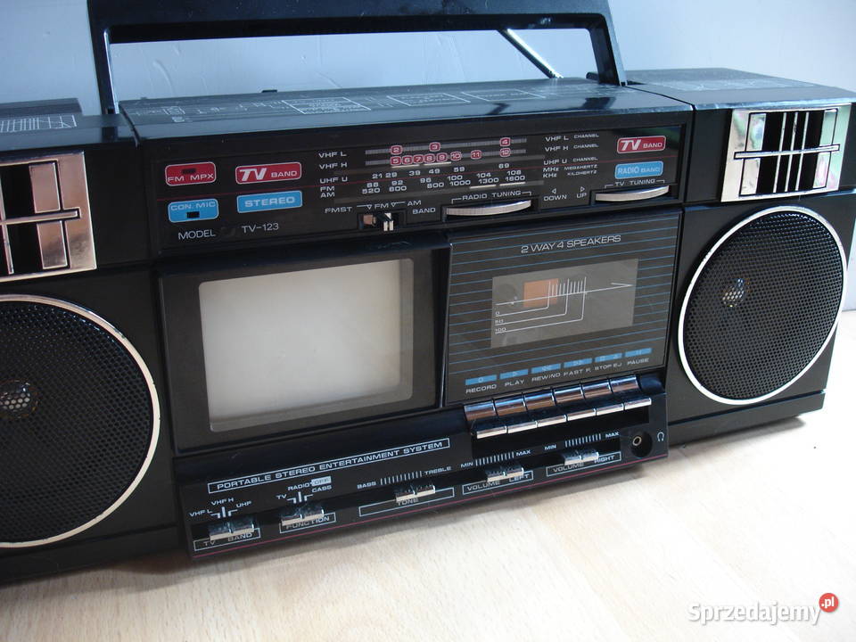 Radiomagnetofon z telewizorem TV123 Zielona Góra