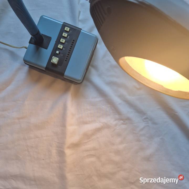 Lampka vintage ZSRR CCCP z zegarem sprawna Brzesko