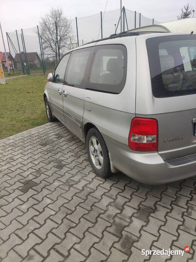 Kia carnival 29crdi 2006r 7osobowy hak Rok produkcji 2006 Carnival Żory
