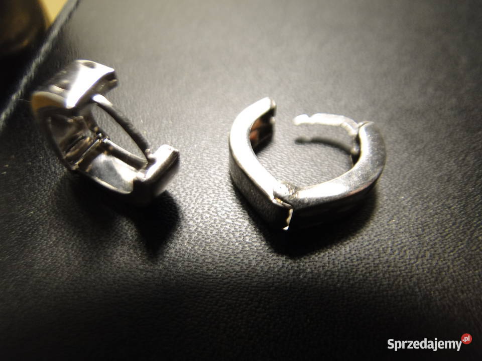 Śliczne solidne kolczyki srebro 925 Warszawa