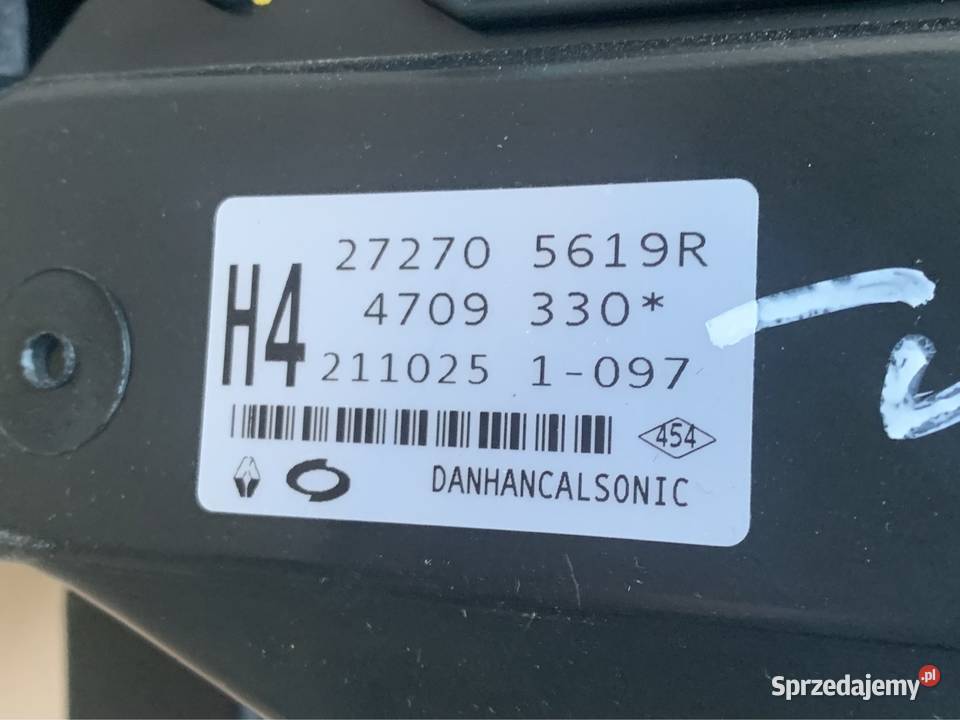Renault koleos II 2 lift nagrzewnica 272705619R sprzedam