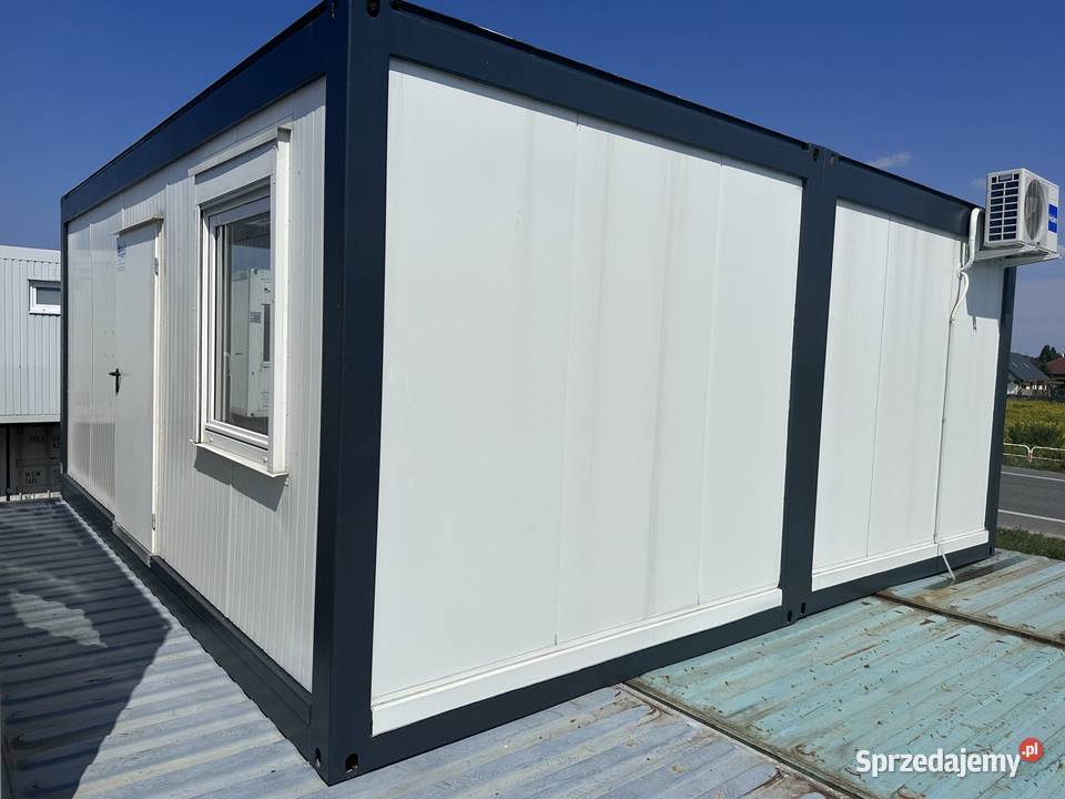 KONTENER BIUROWY PODWÓJNY DUŻE WITRYNY Wrocław