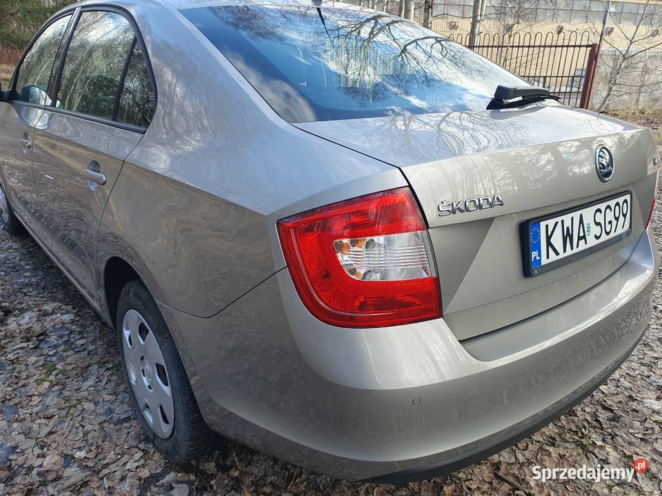 SKODĘ RAPID 12 TSI 2015 147 Krajowy Oryginał Katowice