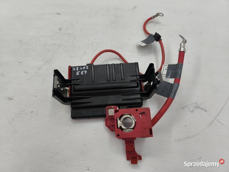 KLEMA PIROTECHNICZNA PLUSOWA BMW 1 E87 E81 LIFT Materiały instalacyjne wielkopolskie sprzedam