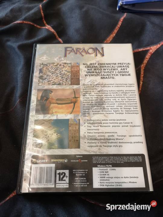 Faraon Zbuduj Królestwo rządź Nilem żyj wiecznie Skomielna Biała