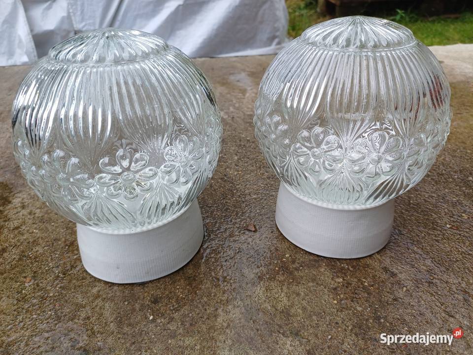 Dwa retro kinkiety z 60 tych lat Kamenicky Senov Lubań