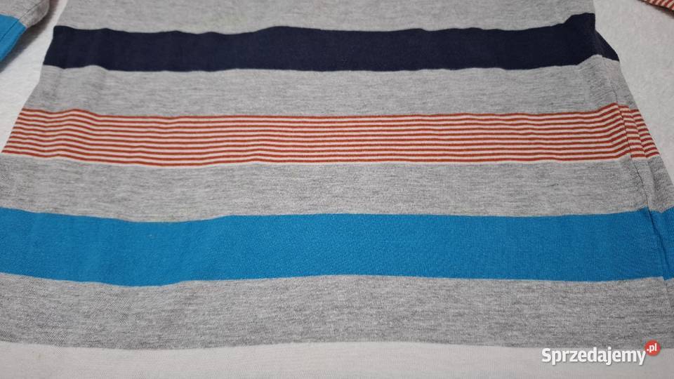 Koszulka długi rękaw chłopięca paski Topolino Odzież Czeladź sprzedam
