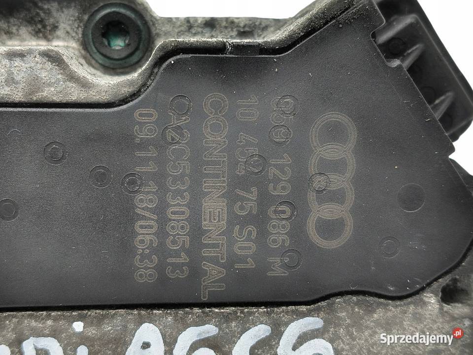 NASTAWNIK KLAP Audi A6 C6 27 TDI 059129086M lubelskie Chełm sprzedam