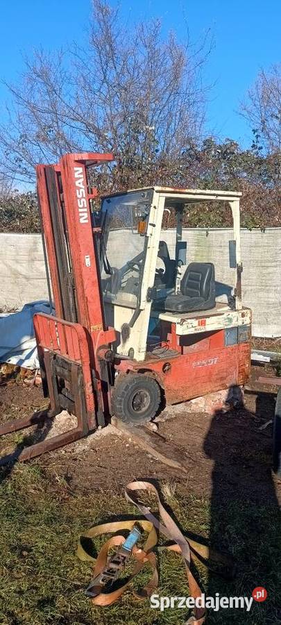 Wózek widłowy elektryczny Nissan Wołów sprzedam