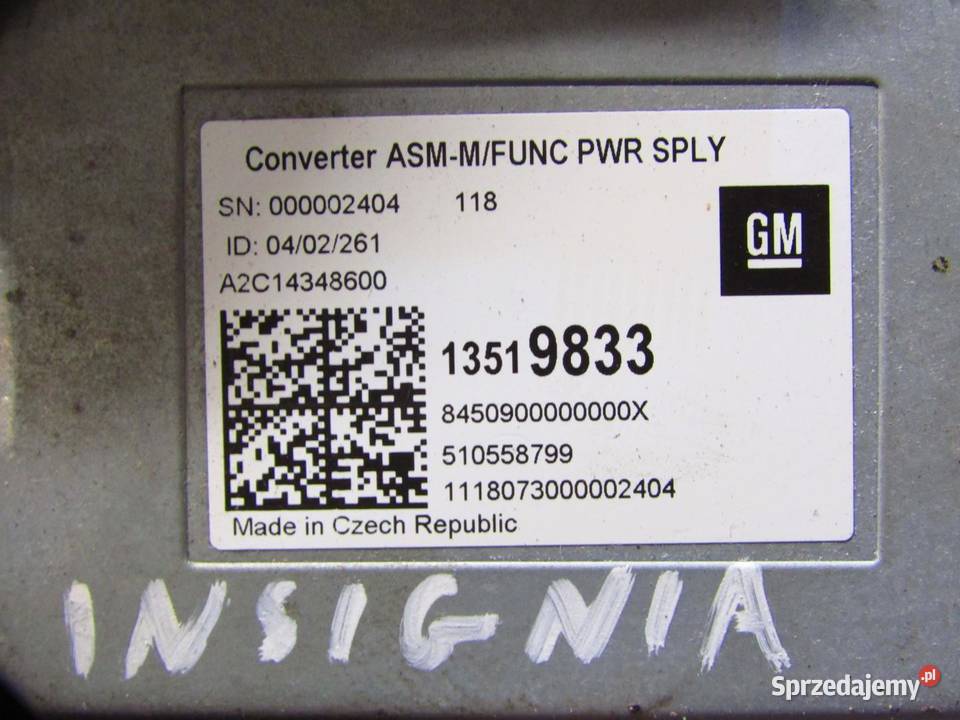 MODUŁ STEROWNIK TELEFONU NAWIGACJI NAVI OPEL sprzedam