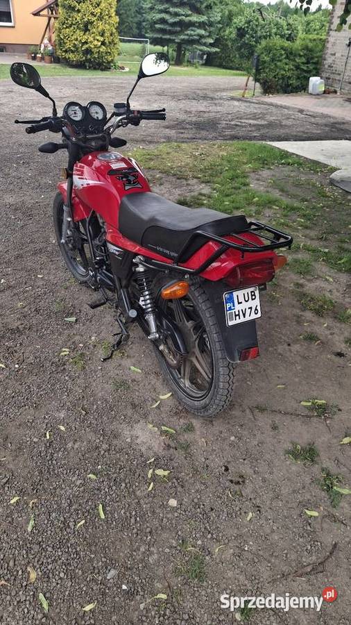 Motorower Barton Fighter 50110 czerwony