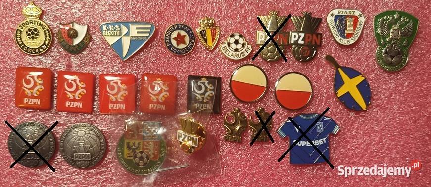 Odznaki klubowe na wymianę