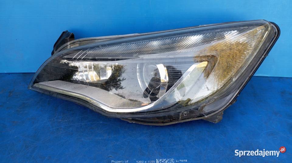 LAMPA LEWY PRZÓD REFLEKTOR EU XENON OPEL ASTRA Nowy Tomyśl