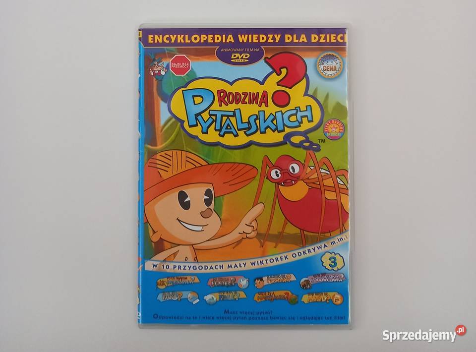 Edukacja dzieci seria Rodzina Pytalskich 7 płyt Kraków