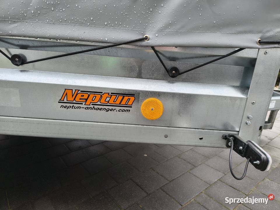 Przyczepa lekka Neptun N7 plus stelaż i plandeka małopolskie Grabie