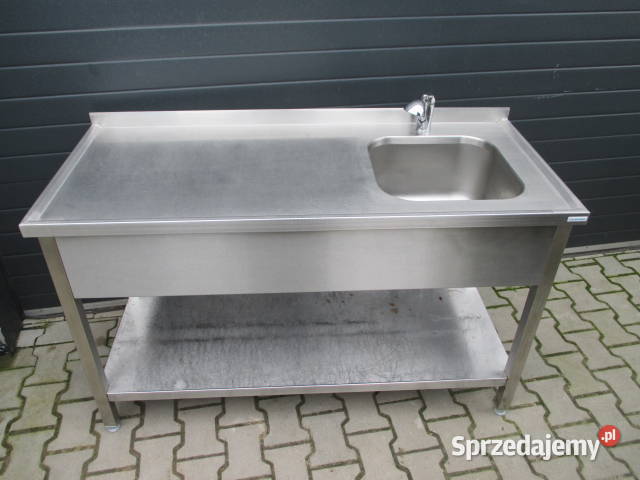 ZLEW GASTRONOMICZNY 1 KOMOROWY Z PÓŁKĄ 1406085 wielkopolskie Ostrów Wielkopolski sprzedam