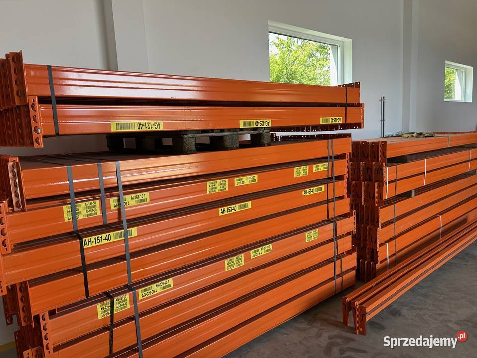 Regały magazynowe paletowe Stow trawers belka Biznes i Przemysł