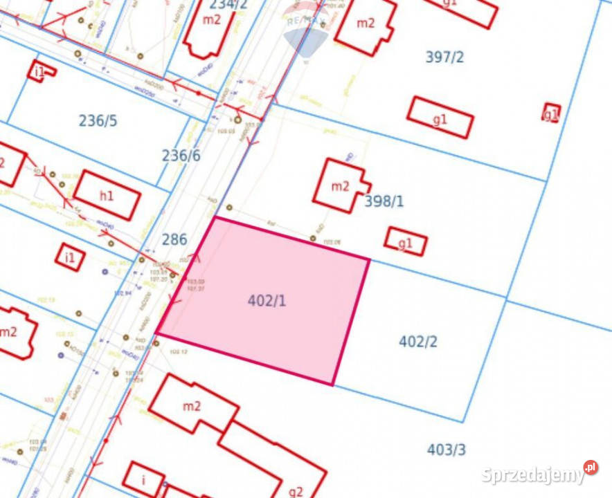 Działka Reguły pozwolenie na budowę sprzedam