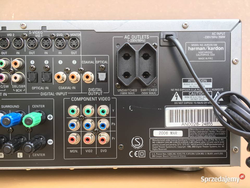 Amplituner 71 Harman Kardon AVR 235 ciężki Opole sprzedam