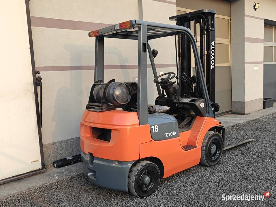 Wózek Toyota BT FGF18 18T Triplex 52M Wolny Skok świętokrzyskie Sandomierz