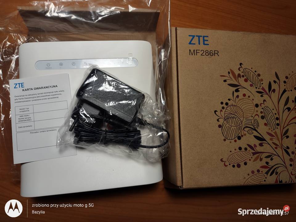 Mobilny router ZTE 286r Gliwice