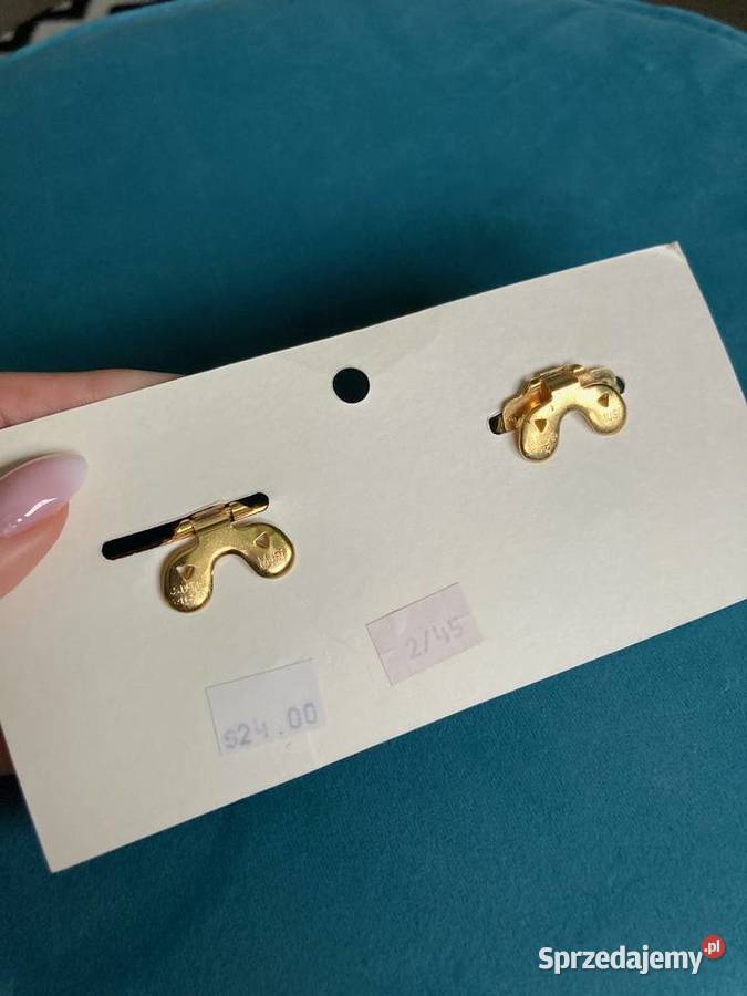 Nowe złote klipsy do butów torebek Musi USA Nisko sprzedam