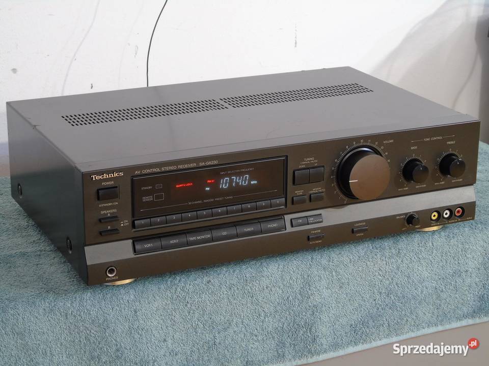 Wzmacniacz z radiem Technics SAGX 230D sprawny podkarpackie Jasło sprzedam
