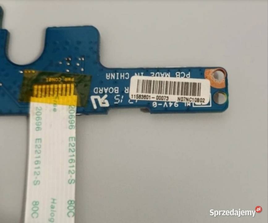 Płytka przycisku zasilania do laptopów Acer Nysa