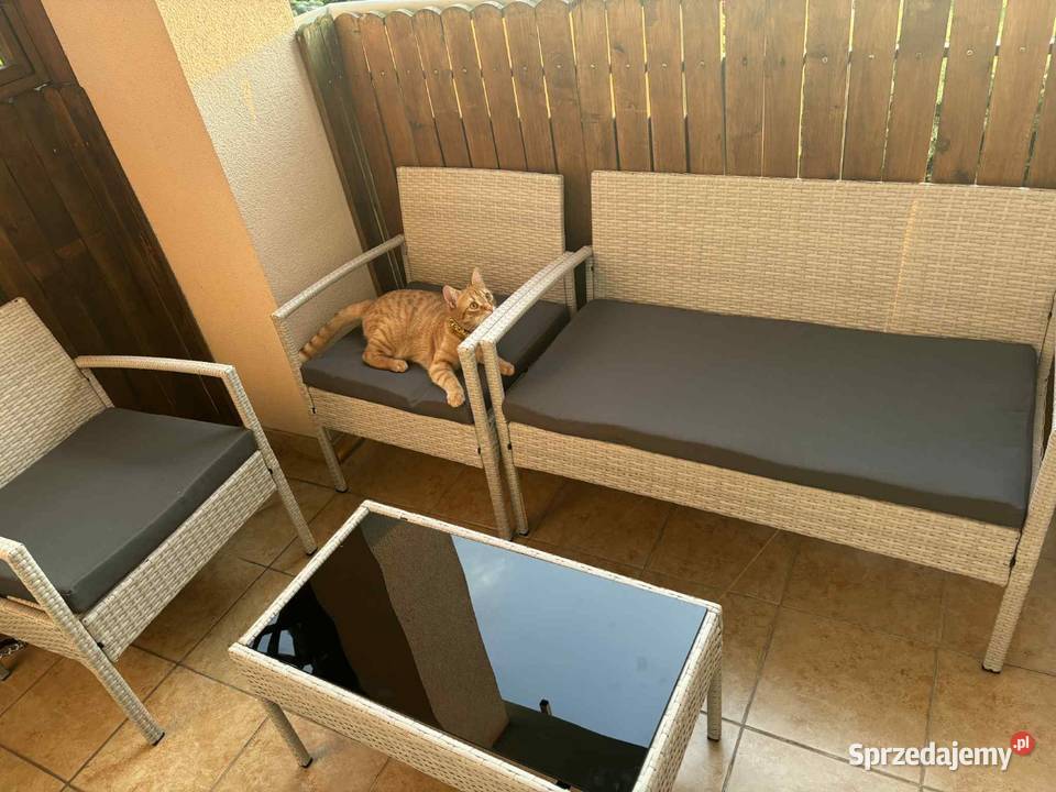 Zestaw mebli na balkon taras 4 elementowy nowy Rzeszów sprzedam