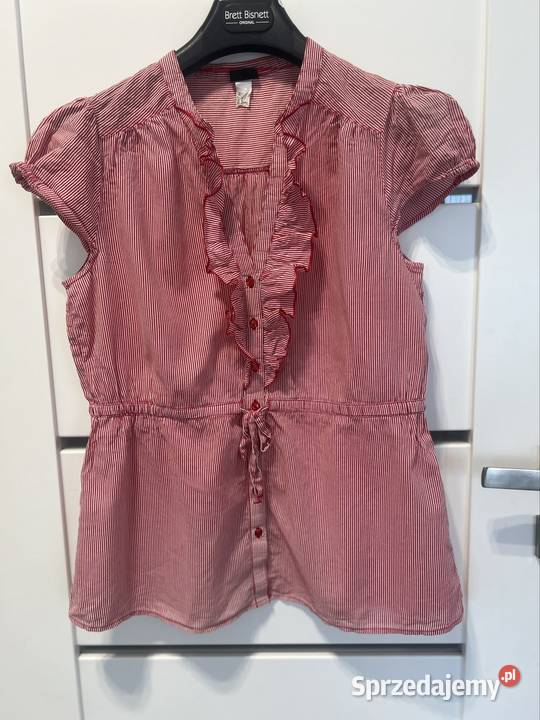 Bluzka damska hm XL bluzka w paseczki Rozmiar 42(XL)