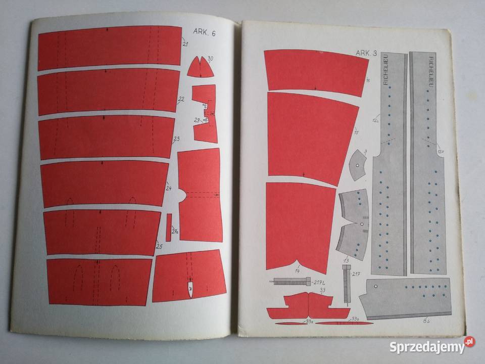 Mały Modelarz 231993 Francuski okręt liniowy Dąbrowa Górnicza sprzedam