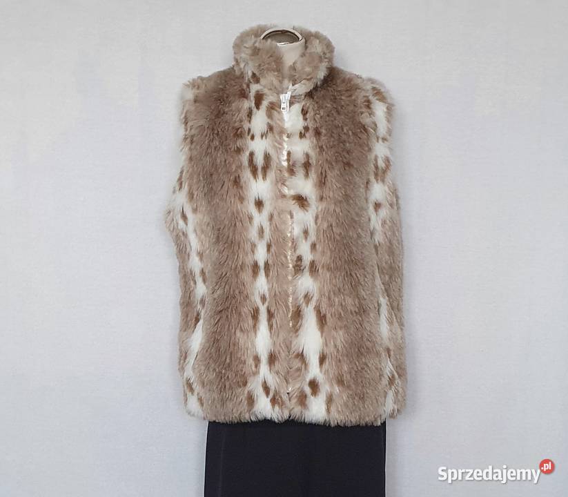 Kamizelka Bezrękawnik Sztuczne Futro Futerko Katowice
