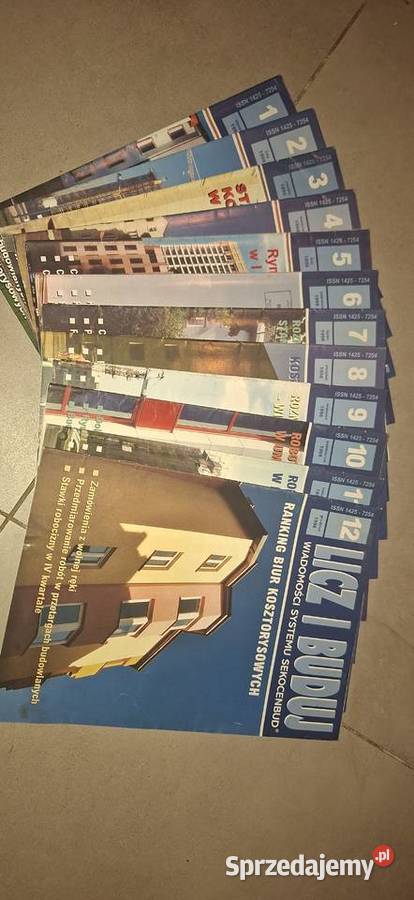Komplet LICZ I BUDUJ pełny rocznik 1998 polska Antykwariat Łęczyca