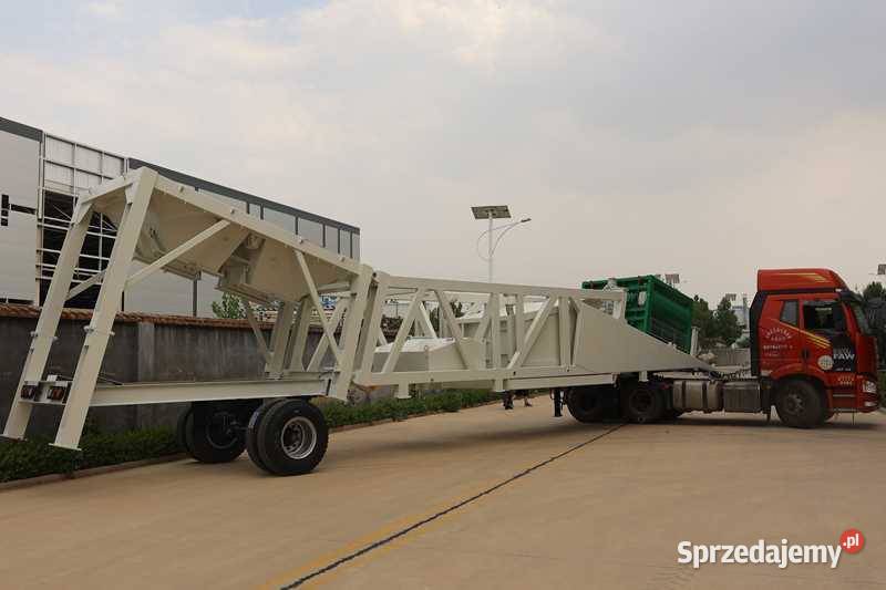 MOBILNY WĘZEŁ BETONIARSKI WYDAJNOŚĆ 100m3h mazowieckie Radom